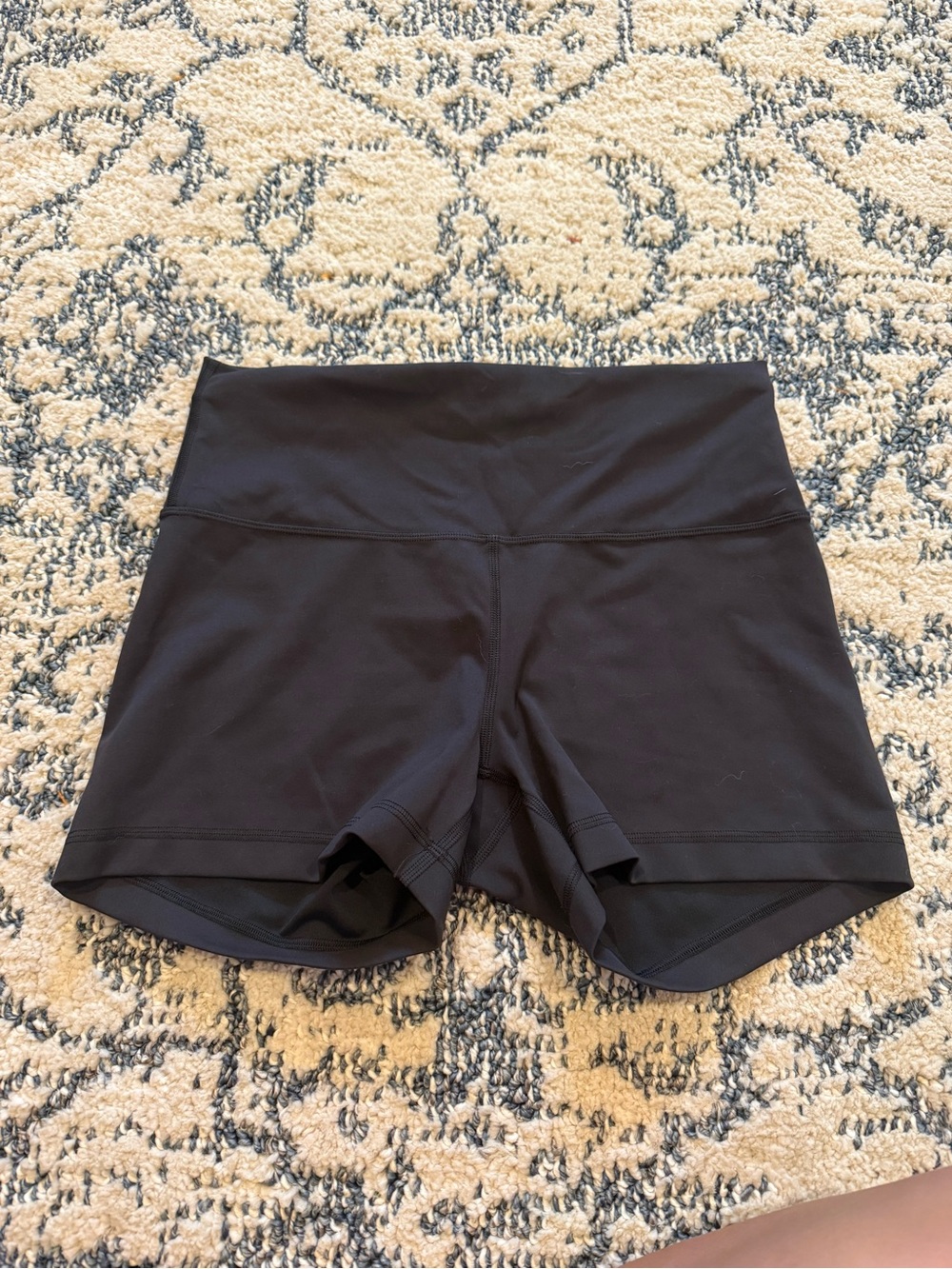 lululemon athletica Black High-Rise Bike Shorts - Picture 1 of 4